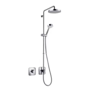 Mira Adept Thermostatic Mixer Shower (Concealed with Fixed Head & Diverter) - 686574
