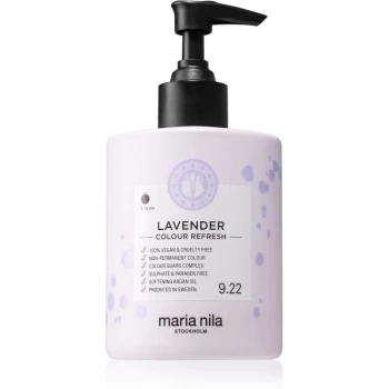 Maria Nila Colour Refresh Lavender Gentle Nourishing Mask without Permanent Color Pigments Lasts For 4 - 10 Washes 9.22 300ml