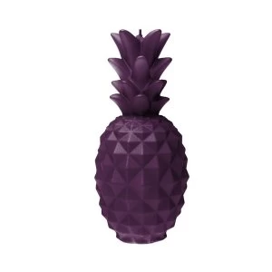 Violet Large Pineapple Candle