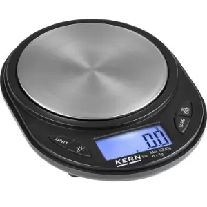 KERN Pocket scales, with taring tray, pack of 5, weighing range up to 1000 g, read-out accuracy 1 g, weighing plate 81 mm