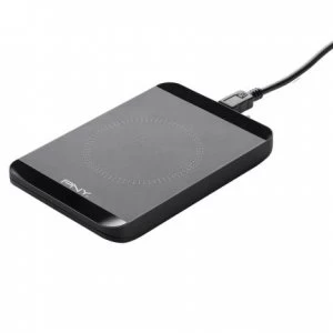 PNY P-AC-QI-KEU01-RB mobile device charger Indoor Black Gray
