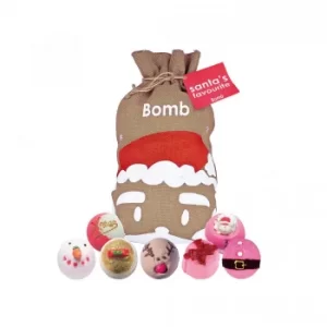 Bomb Cosmetics Santas Favourite Sack Bath Bomb Gift Set