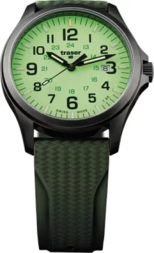 Traser H3 Watch Active Lifestyle P67 Officer Pro GunMetal Lime