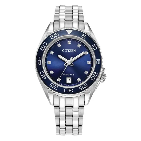 Citizen FE6160-57L Eco-Drive Diamond Bracelet Watch - W92130