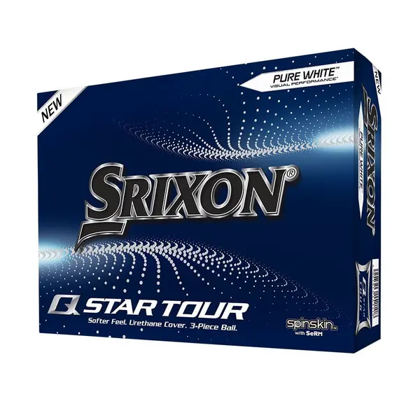 Srixon Q-Star Tour (4) White Golf Balls (Dozen)
