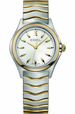 Ladies Ebel New Wave 18ct Gold Watch 1216195
