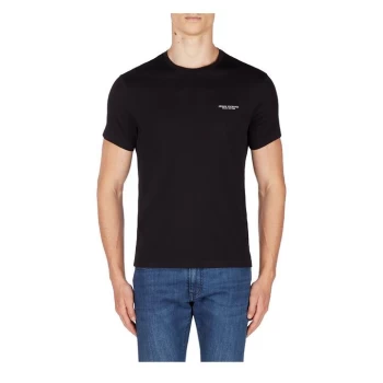 Armani Exchange Small Logo T-Shirt Black Size M Men