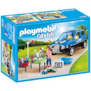 Playmobil City Life Mobile Pet Groomer with Removeable Roof (9278)