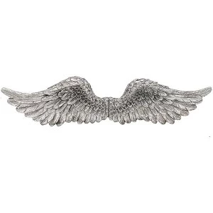 Silver Art Angel Wings 20" By Leonardo