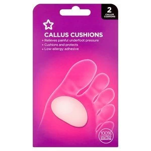 Superdrug Foam Callus Cushions x 2