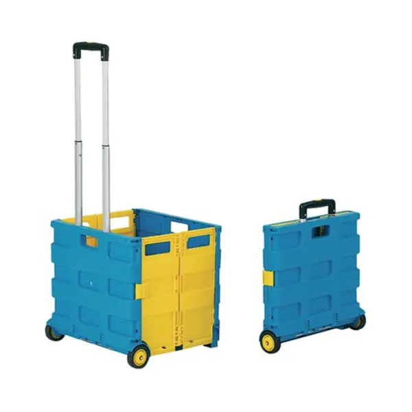 Proplaz GPC Blue and Yellow Large Folding Box Truck GI041Y GI041Y