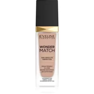 Eveline Cosmetics Wonder Match long-lasting liquid foundation with hyaluronic acid shade 15 Natural 30ml