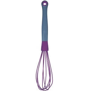 KitchenCraft Colourworks Silicone Whisk - Purple
