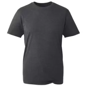 Anthem Mens Marl Organic T-Shirt (S) (Dark Grey)