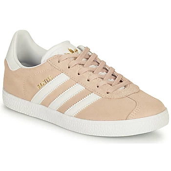 adidas GAZELLE J Girls Childrens Shoes Trainers in Pink