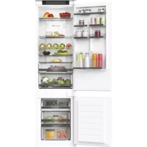 Haier Series 6 HBW5519EK WiFi Connected Integrated 70/30 Frost Free Fridge Freezer with Fixed Door Fixing Kit - White - E Rated