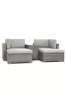 Kingston Rattan Garden Furniture Modular Lounge Set