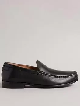 Ted Baker Labi Leather Loafers, Black, Size 9, Men