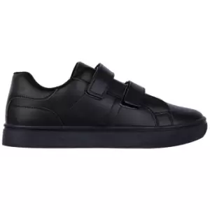 Fabric Low Childs Shoes - Black