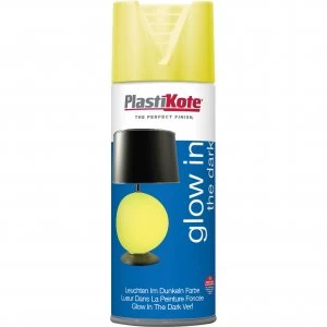 Plasti-Kote Glow In The Dark Spray Paint 400ml