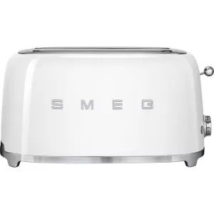 SMEG 50s Retro TSF02WHUK 4 Slice Toaster