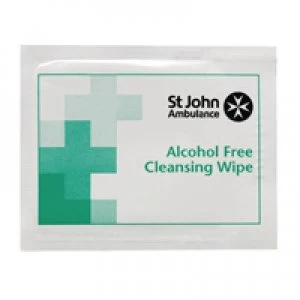 St Johns Ambulance Sterile Cleansing Wipes Pack of 100 F11510