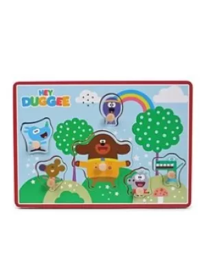Hey Duggee Wooden Sound Puzzle, One Colour