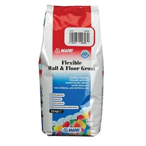 Mapei Flexible White Wall & floor Grout 2.5kg