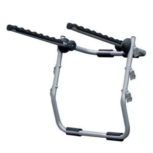 Menabo Biki Rear-Mounted Bike Rack for 3 Bikes - Silver