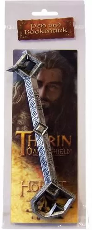 The Hobbit Thorin Oakenshield's Key Pen and Paper Bookmark