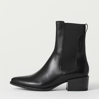 Vagabond Womens Marja Leather Western Boots - Black - UK 6