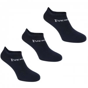 Everlast 3 Pack Trainer Socks Childrens - Navy