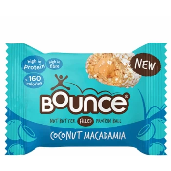 Filled Coconut & Macadamia Protein Ball - 35g x 12 - 703382 - Bounce
