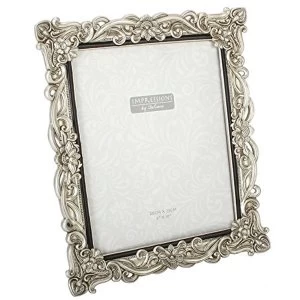 8" x 10" - Impressions Antique Silver Photo Frame