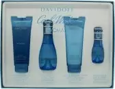 Davidoff Cool Water Woman Gift Set 50ml Eau de Toilette + 75ml Body Lotion + 75ml Shower Gel + 15ml EDT