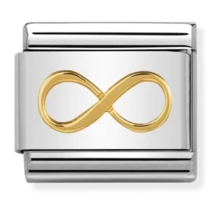 Nomination CLASSIC Gold Symbols Infinity Charm 030162/41