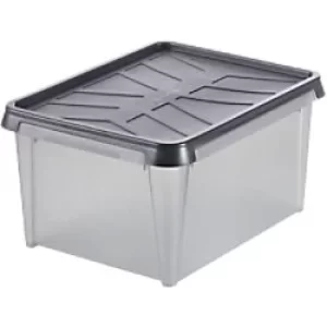 SmartStore Dry Storage Box 3461050 With Lid 33 L Grey 237 x 305 x 408 mm