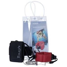 Tough Adventure Pack ( Ice Bag Adventure Case Floating Handstrap and Silver Neckstrap)
