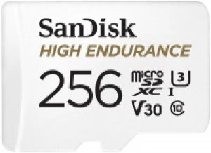 SanDisk High Endurance 256GB MicroSDXC Memory Card