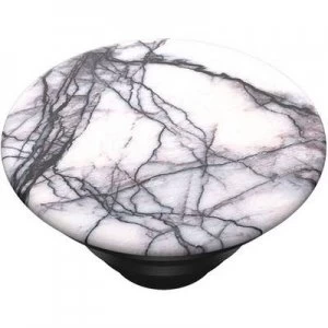 POPSOCKETS Dove White Marble Mobile phone stand - White / Black