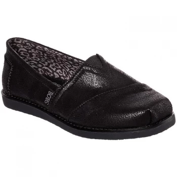 Skechers Bobs Gypsy Womens Casual Shoes - Black