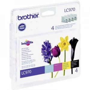 Brother LC970 Black and Tri Colour Ink Cartridge