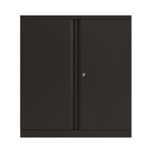 Bisley 2 Door 1000mm Cupboard Empty Black Dimensions W914 x D470 x
