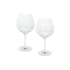 Dartington Glitz Swarovski Elements Set Of 2 Gin and Tonic Glasses