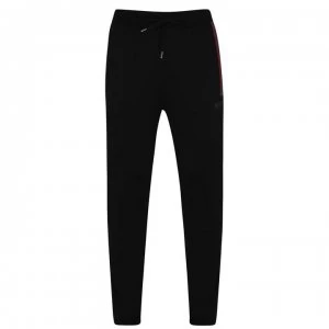 Boss Tracksuit Bottoms - Black/Red 001