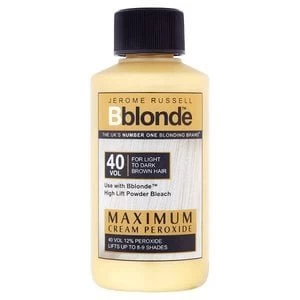 Jerome Russell B Blonde Cream Peroxide 40 Vol 12 percent Lightner Blonde