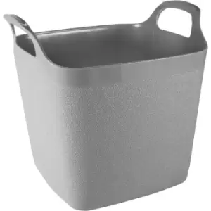 Town and Country Square Flexi Tub Flexible Bucket 15l Grey