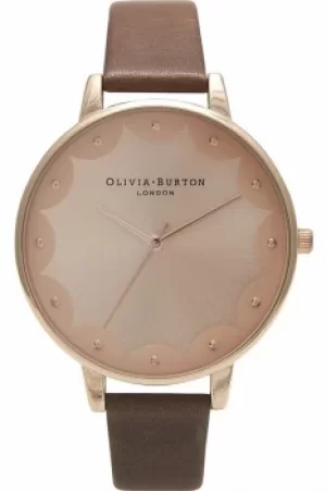 Ladies Olivia Burton Big Dial Scalloped Watch OB14EX41