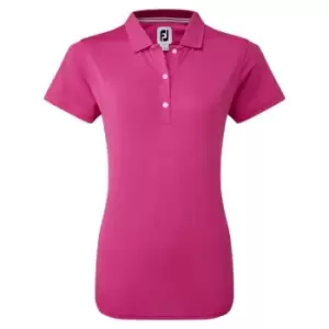Footjoy Neck Trim Polo Shirt Womens - Pink
