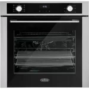 Belling ComfortCook BEL BI603MF Built In Electric Single Oven - Stainless Steel - A Rated